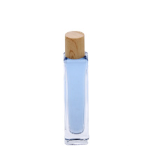 Custom wholesale elegant noble 100ml rectangular perfume glass  bottle